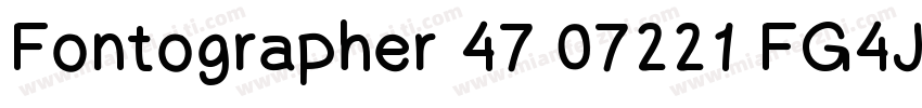 Fontographer 47 07221 FG4J字体转换